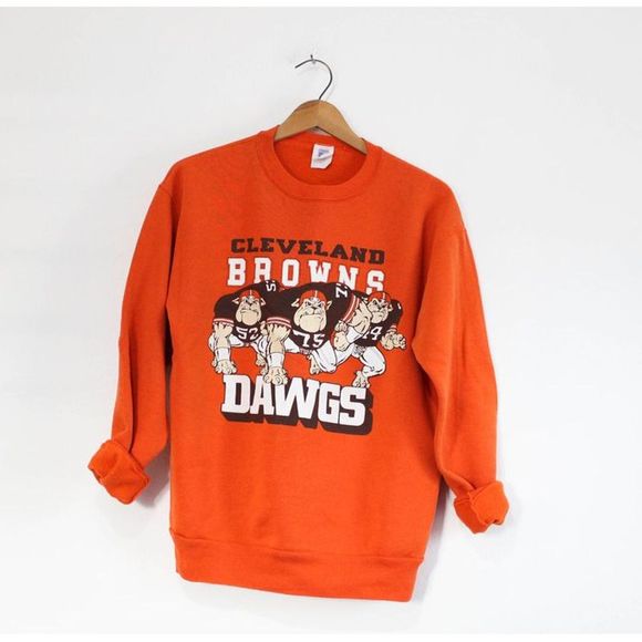Vintage Other - Vintage Cleveland Browns Dawgs Football Sweatshirt